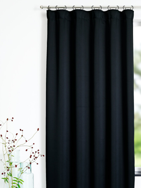 Cortina semiopaca AMUNGEN 1x140x300 negro Cortina semiopaca AMUNGEN 1x140x300 negro