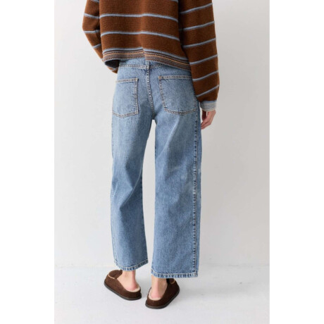 Jean Straight Ball Celeste