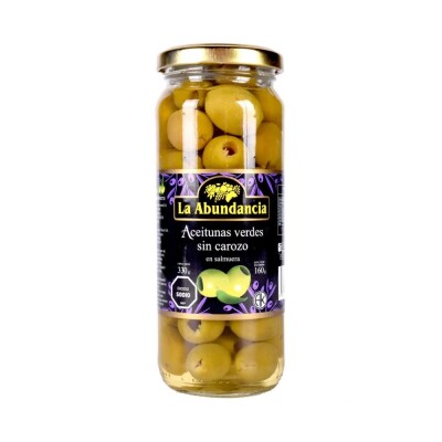 Aceitunas Verdes Sin Carozo La Abundancia Aceitunas Verdes S/carozo La