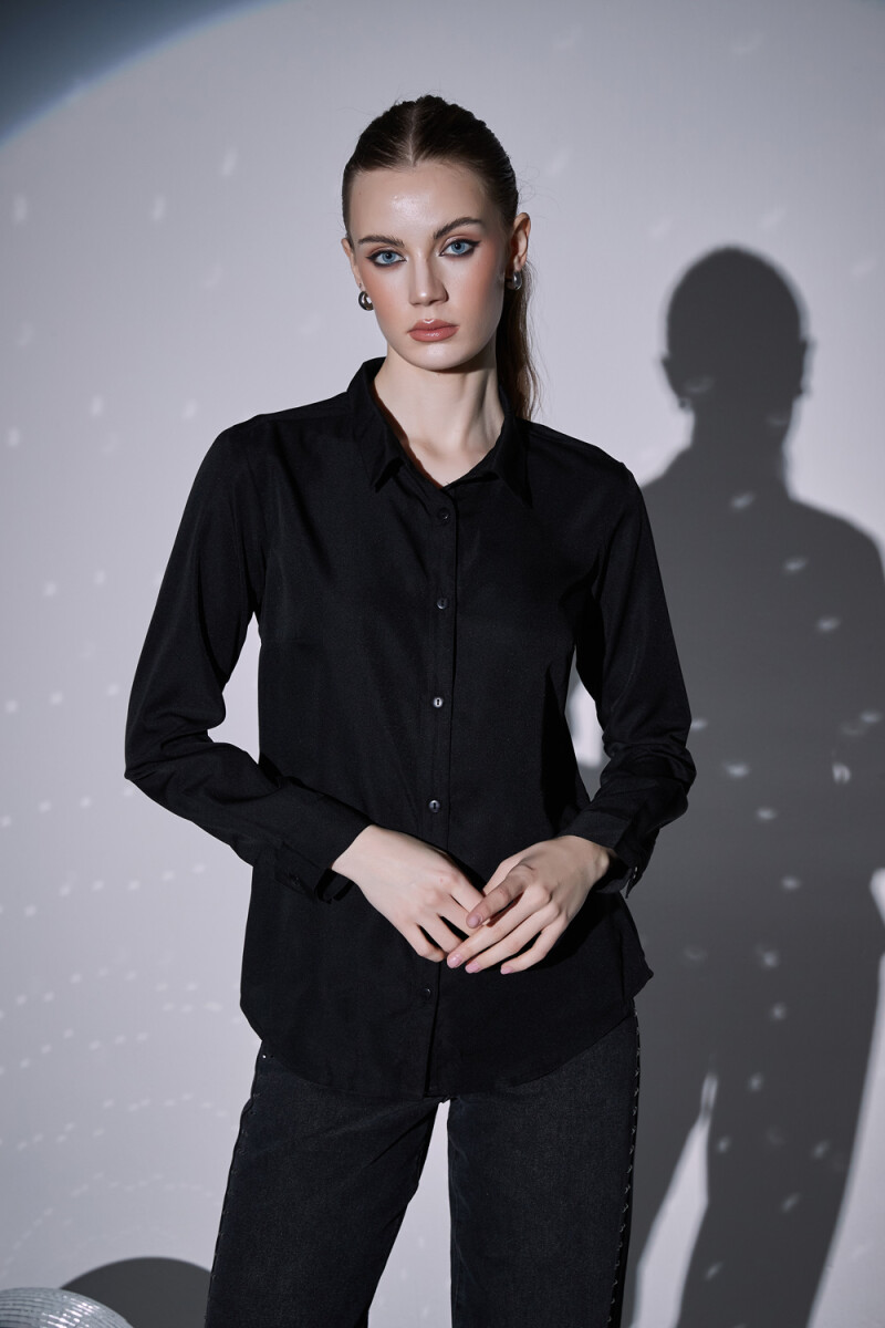 Camisa Falcone - Negro 
