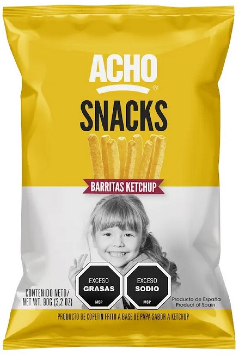 SNACK BARRITA DE KETCHUP ACHO 90G 