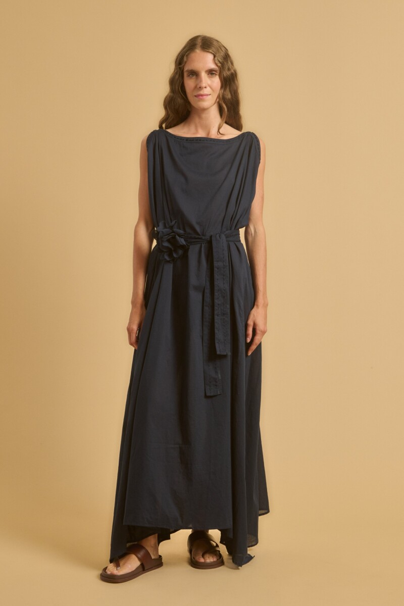 VESTIDO RELIO Azul