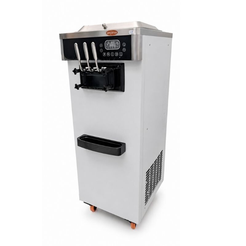 Fabricadora de Helado Soft Perpetua Vertical 3 picos Fabricadora de Helado Soft Perpetua Vertical 3 picos