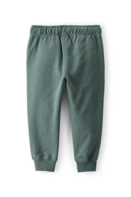 Pantalón deportivo de algodón, verde Pantalón deportivo de algodón, verde