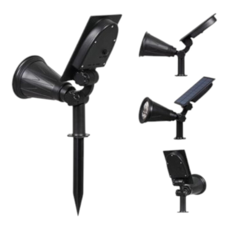 Foco Solar LED 7 Colores Exterior Foco Solar LED 7 Colores Exterior