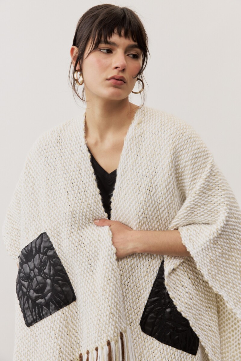 Ruana Mila BEIGE