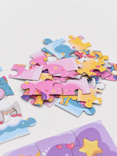 PUZZLE UNICORNIO ROSADO