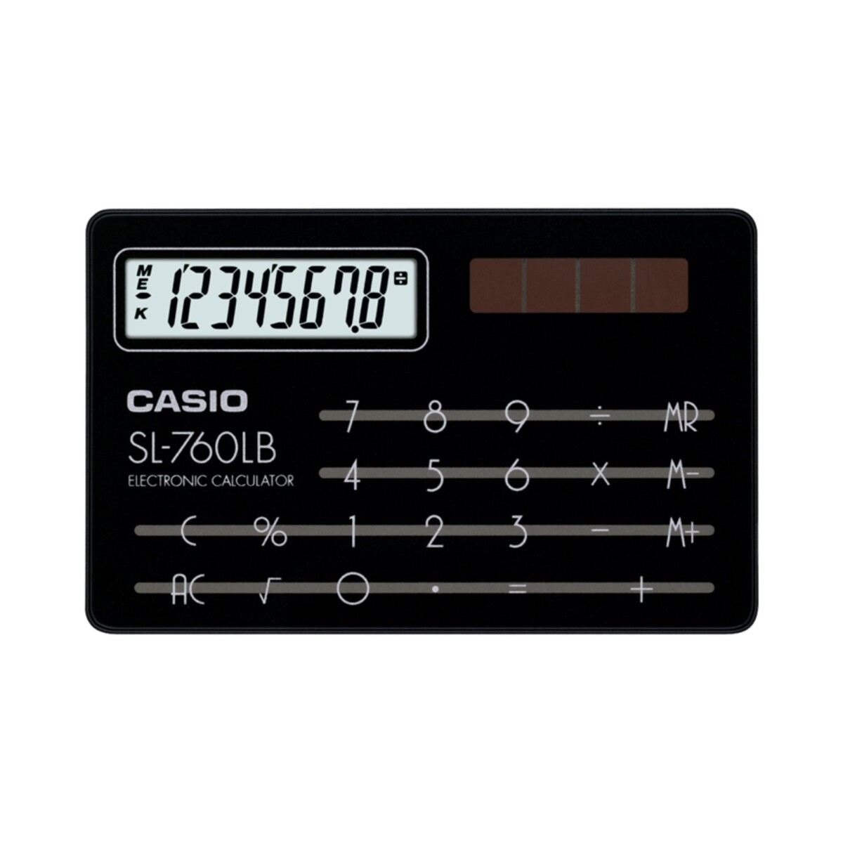 Calculadora tarjeta SL-760 LB - BK 