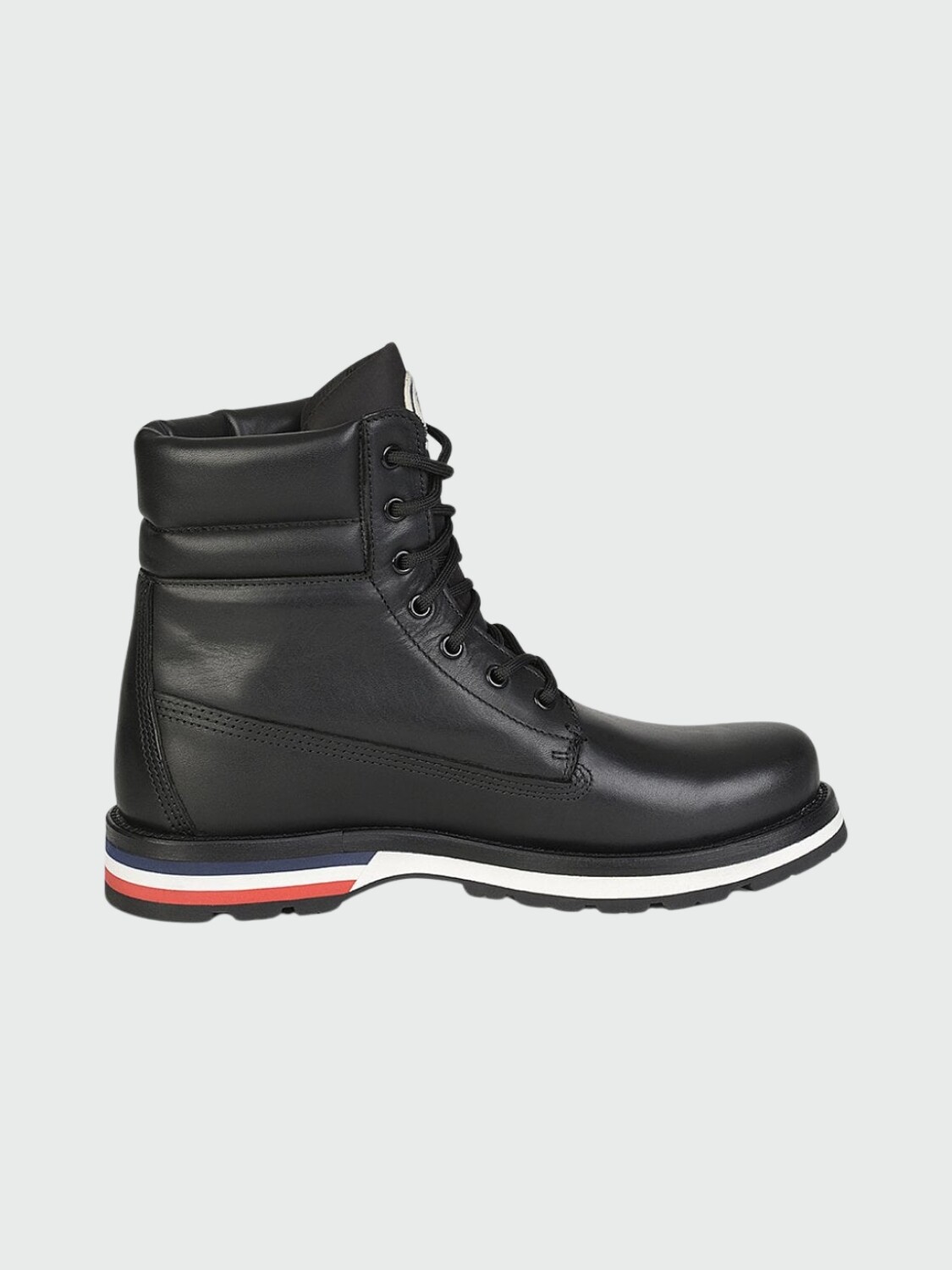 Moncler -Botas de cuero acordonadas, Vancouver Negro