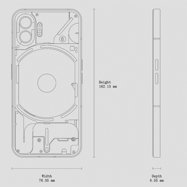 Nothing Phone 2 12/512 Gb 5g CEL NOTHING PHONE 2 12/512 5G BLANCO