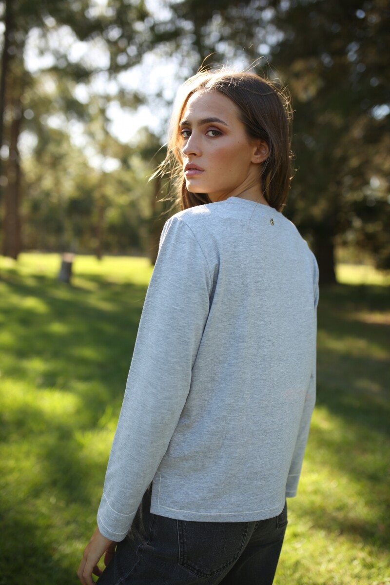 TSHIRT LONGA FW23 Gris