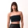 TOP SINGA BANDEAU AZUL