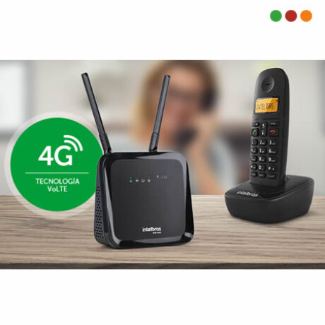 Red Inal Router 4G WiFi Tel vía SIM 32 ICW 4002 INTELBRAS 4946