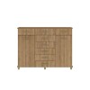 CÓMODA CAJONERA - 8 CAJONES 2 PUERTAS MIEL