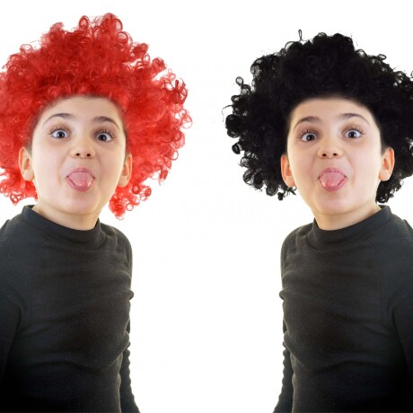 Peluca con Rulos Peluca con Rulos