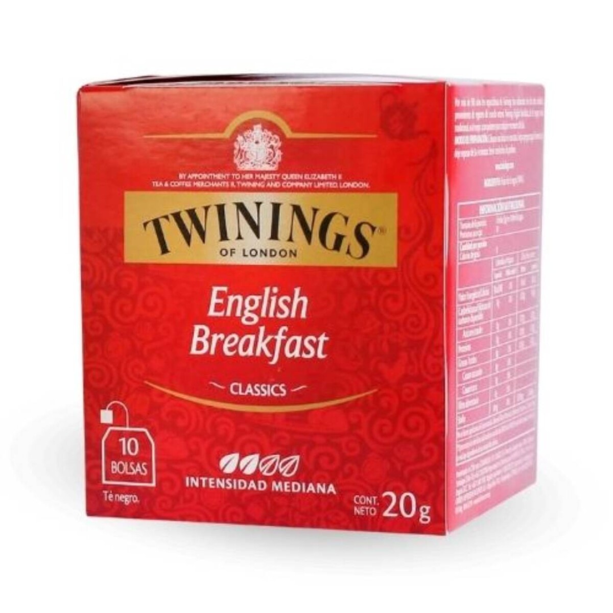 Té Twinings 10 sobres - English Breakfast 