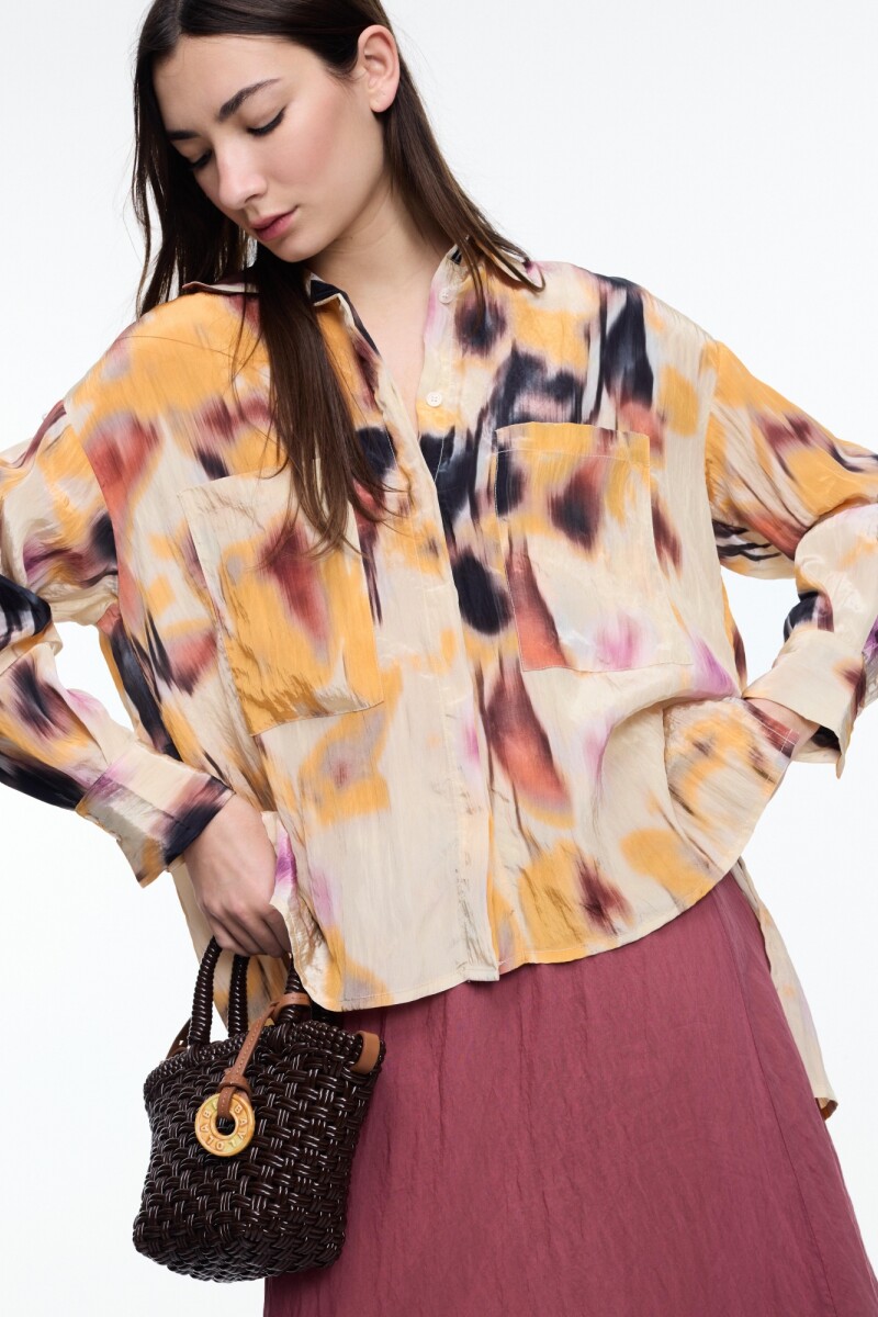 CAMISA OVERSIZED Amarillo