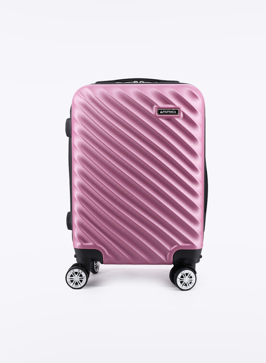 VALIJA PRAGA RUEDAS DESMONTABLES - ROSADO 