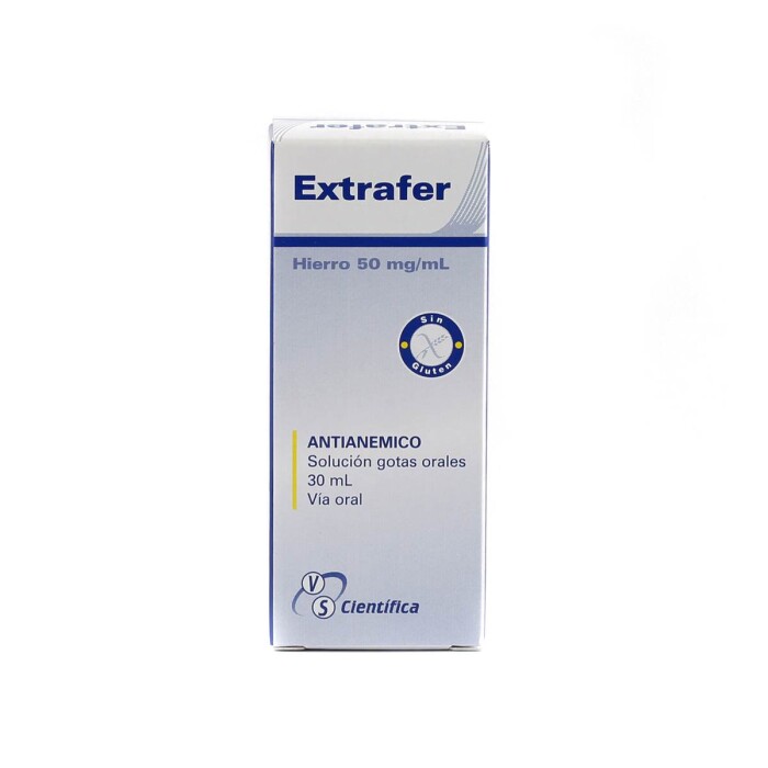 EXTRAFER GOTAS FRASCO X 30 ML. única