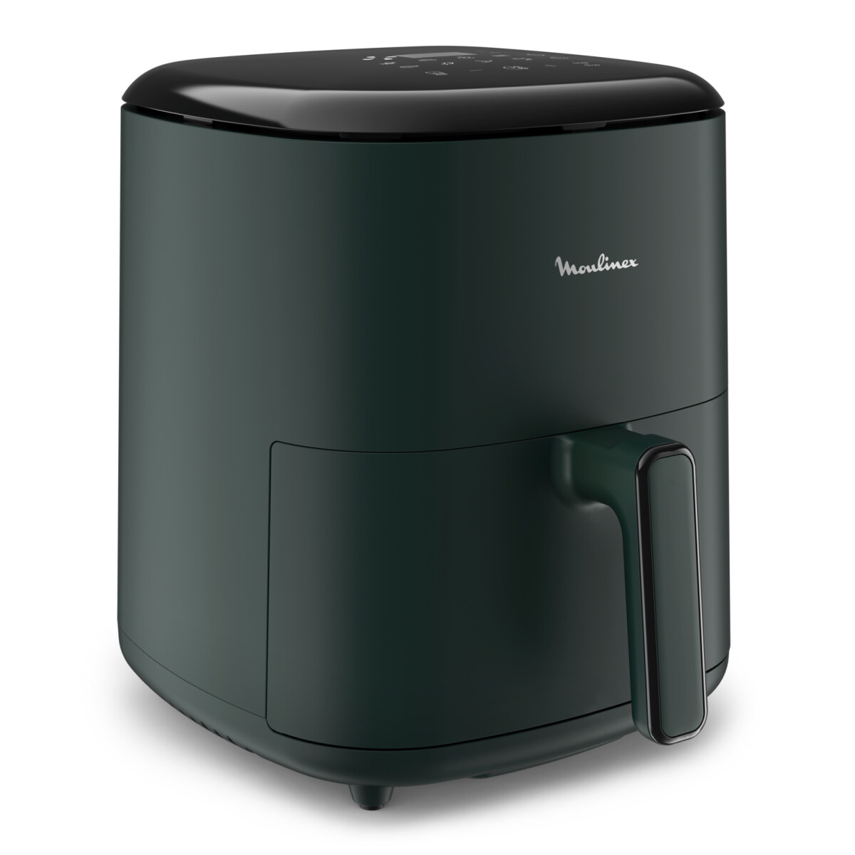 Freidora Easy Fry Max Moulinex, sin aceite, 5 Litros, 10 programas, color Verde Oscuro 