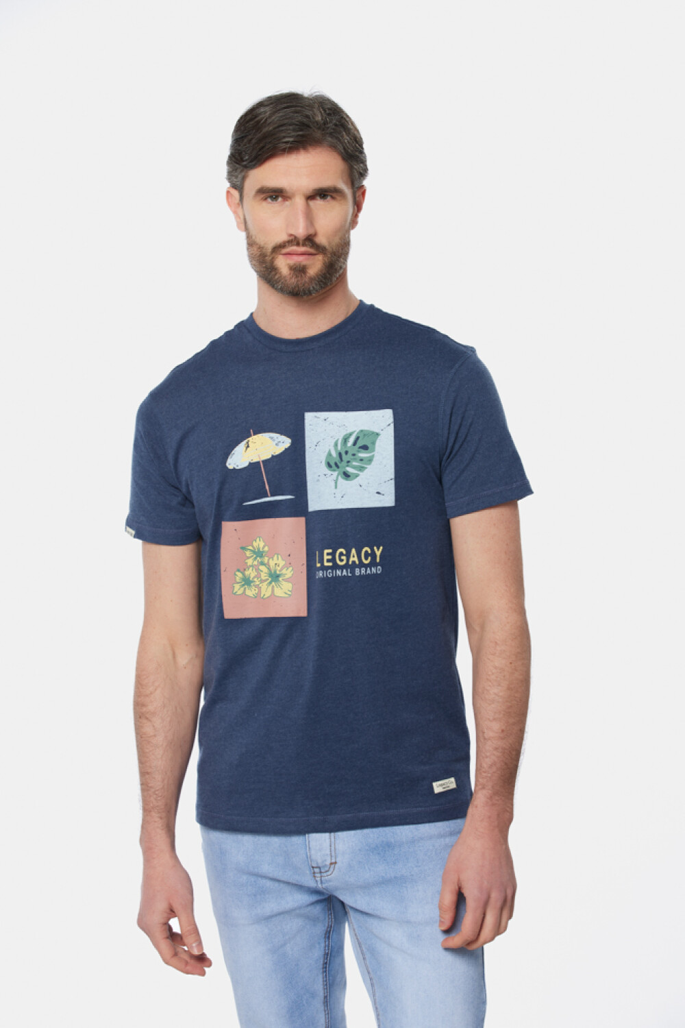 REMERA ESTAMPADA Denim