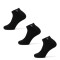 Medias Unisex Tiffosi Soquete Tripack Negro