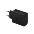 SAMSUNG CARGADOR 50W ADAPTER DUO BLACK Samsung Cargador 50w Adapter Duo Black