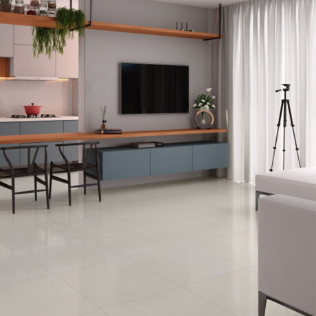 CERAMICA REVESTIMIENTO PISO 60X60 LISO GRIS BRILLANTE 000