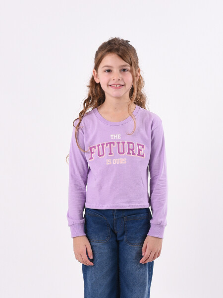 REMERA FUTURE LILA