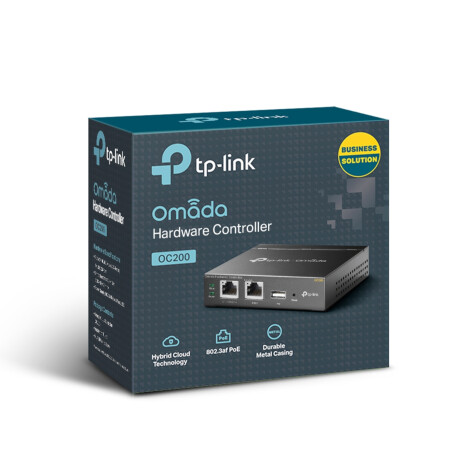 Tp-link - Controlador Cloud Omada OC200. X2 Puertos Ethernet 10/100 Mbps. Aplicación Omada. Color Ne 001