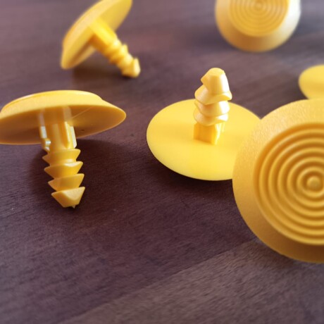 Botón Podotáctil TPU AROS CONCÉNTRICOS con VÁSTAGO Botón Podotáctil TPU AROS CONCÉNTRICOS con VÁSTAGO