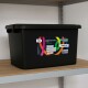 Caja organizadora 30lts NEGRO