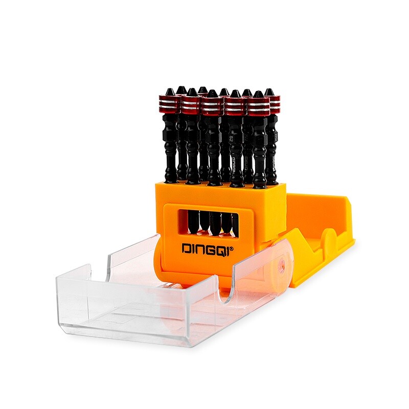 DINGQI SET 10 PIEZAS PUNTAS MAGNETICAS PARA ATORNILLADOR 65MM Dingqi Set 10 Piezas Puntas Magneticas Para Atornillador 65mm