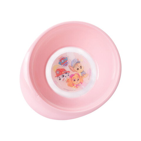 Bowl Plástico Paw Patrol Rosa 430 ml U