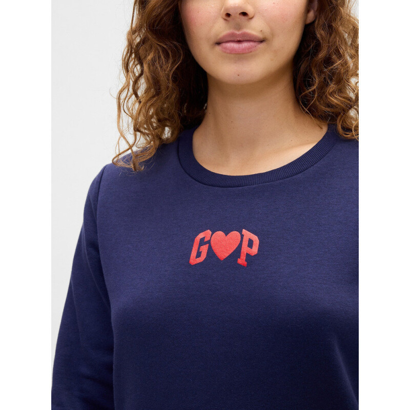 V-LOGO DOORBUSTER CREW NEW NAVY