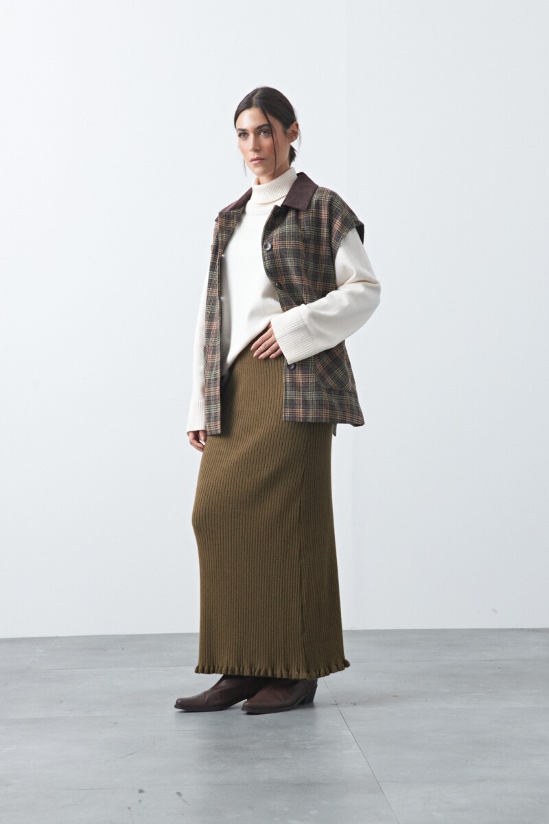 FALDA ROBINE Verde Musgo