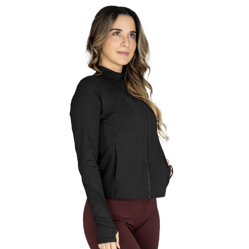 JACKET FEM POLY/SPX EVERLAST ATLAS BK W6 S NEGRO