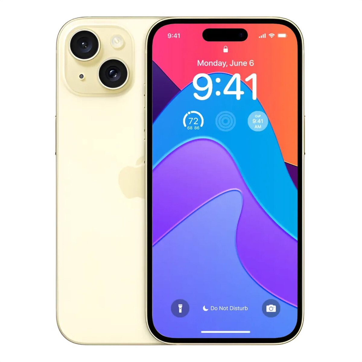 Iphone 15+ 6/128 Gb Ob - AMARILLO 