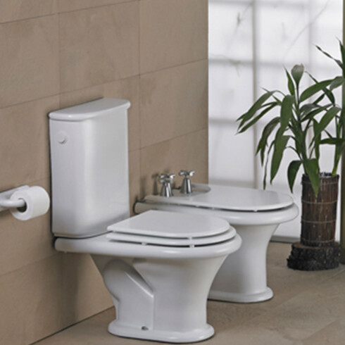 Inodoro Para Mochila Blanco Ferrum Murano Descarga A 25 Cms. 000