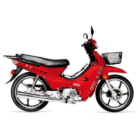 Moto Baccio PX 110 F Llantas Aleación Rojo