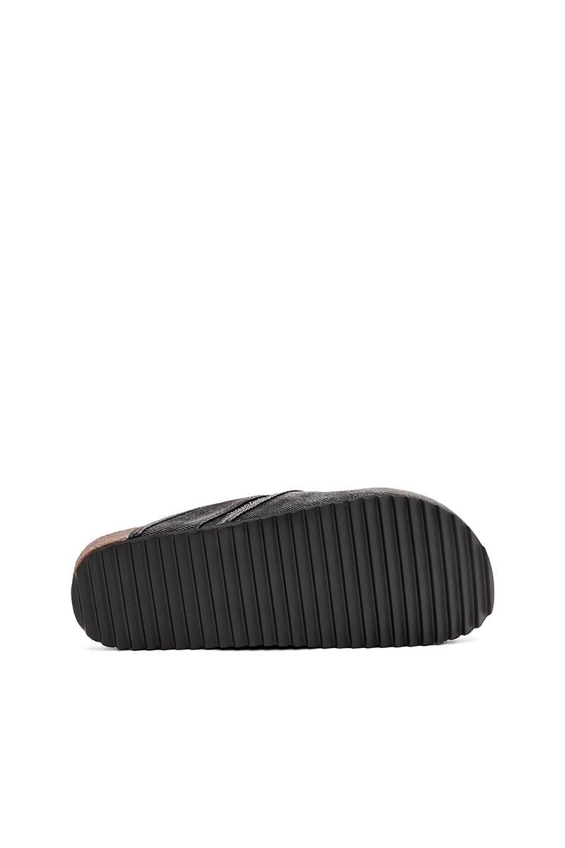 Zuecos Para Hombre D-Woodstock Slip-On Negro