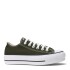 Championes Unisex Converse Plataforma Chuck Taylor Lift Verde