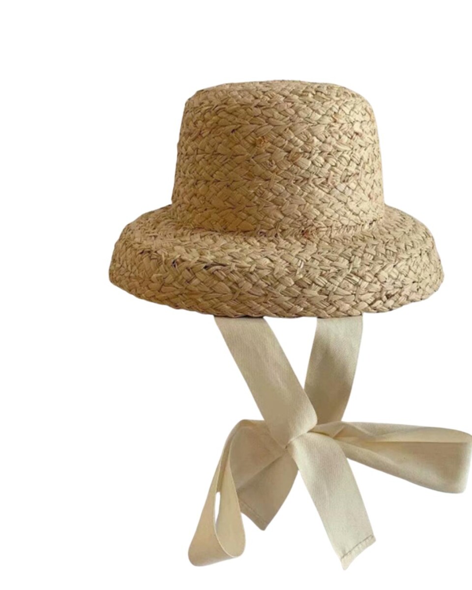 Sombrero Fibras Naturales con lazo de algodón 