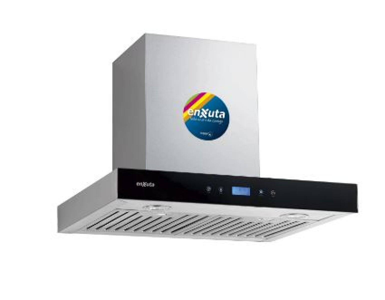CAMPANA ENXUTA CSSENX 126 Panel Digital Vidrio Negro 60cm - Sin color 