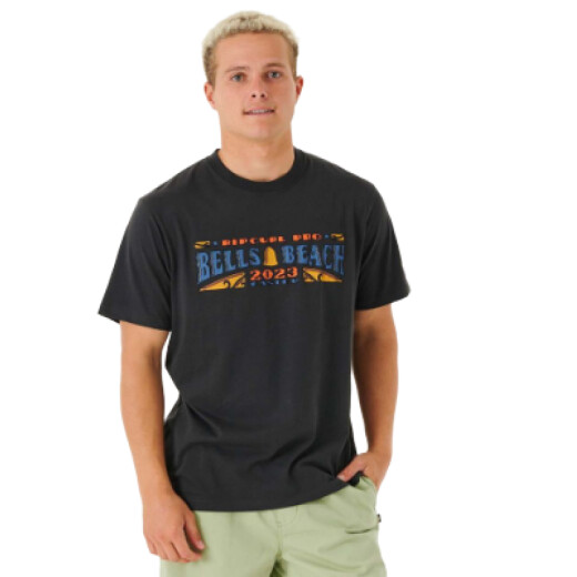 Remera Rip Curl Bells Arch Tee (Negra) Remera Rip Curl Bells Arch Tee (Negra)