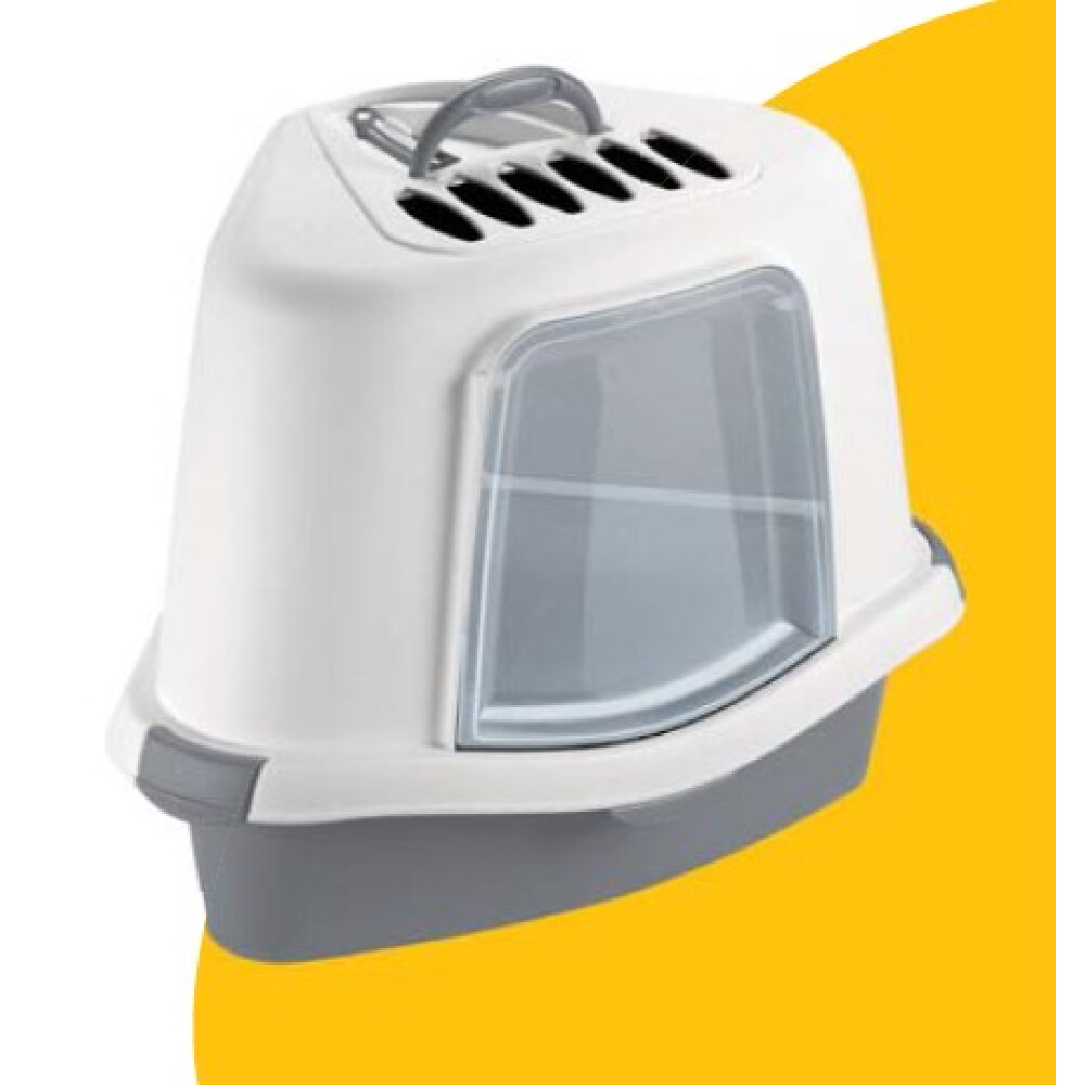 TOILETTE SPRINT CORNER PLUS STONE GREY/BIANCO TOILETTE SPRINT CORNER PLUS STONE GREY/BIANCO