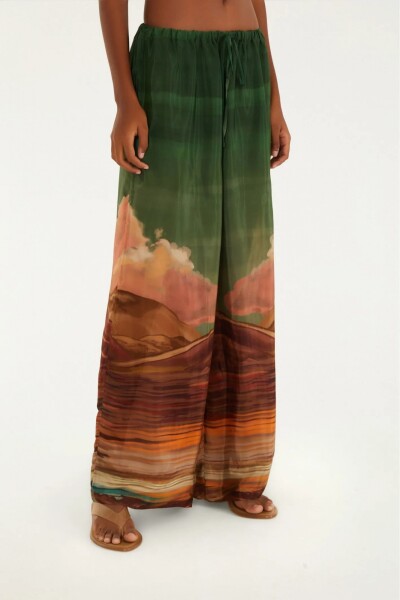 PANTALÓN ANCHO DUNAS Verde