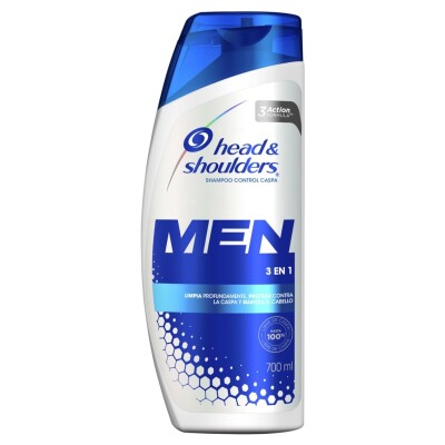 Shampoo Head & Shoulders Anticaspa Men 3 EN 1 700 ML