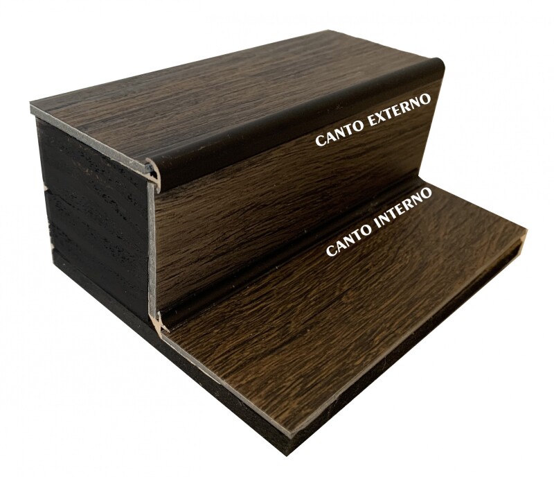 CANTO INTERNO ALUM 3MM NP CANTO INTERNO ALUMINIO 3MM HUMO NP1257FE