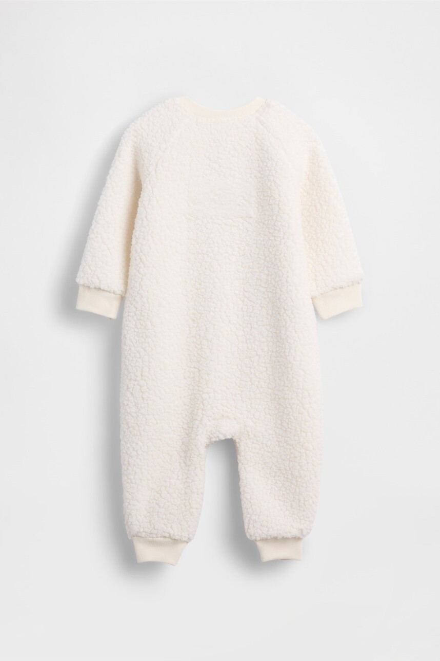 Astronauta Sherpa Bebé Ivory Frost